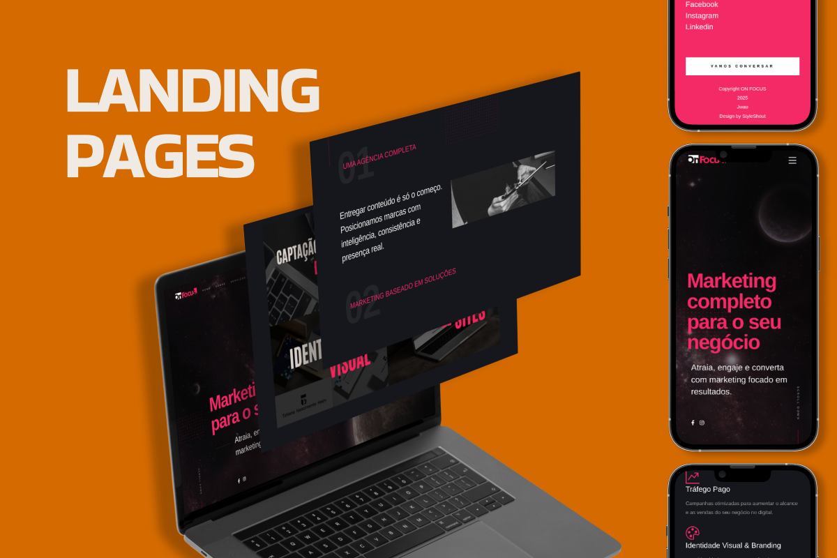 Projeto de landing pages